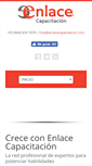Mobile Screenshot of enlacecapacitacion.com